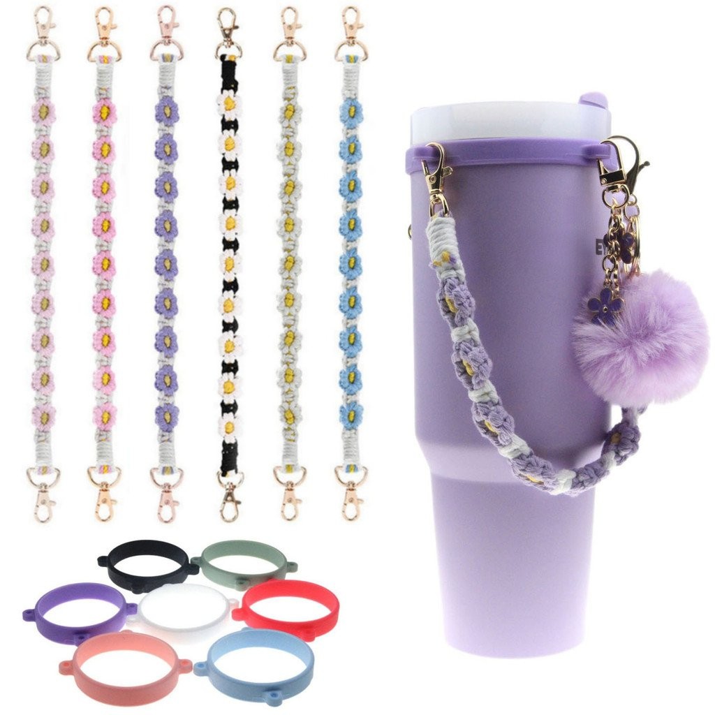 สายรัดที่วางขวดน้ําสําหรับ Owala Stanley Hydro Flask IRON °FLASK 16oz/24oz/32oz/64 oz ขวดน้ําอเนกประ