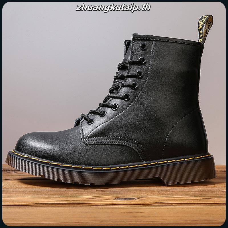 【ของแท้】Dr.Martens รองเท้าบูทมาร์ติน ข้อเท้า สไตล์คลาสสิก สําหรับผู้ชาย DX3D 8OB6