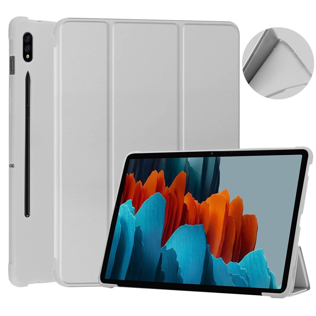 สําหรับ Samsung Galaxy Tab S6 10.5 SM-T860 T865 Galaxy S9 11 x710 x716B x718u ฝาครอบสมาร์ทหนัง Funda ตื่นนอนขาตั้ง