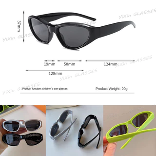 เด็กฤดูร้อน Sun Shades สําหรับเด็กแนวโน้มแฟชั่น UV Protection แว่นตาแว่นตากันแดดกลางแจ้งสําหรับผู้ชายและผู้หญิง