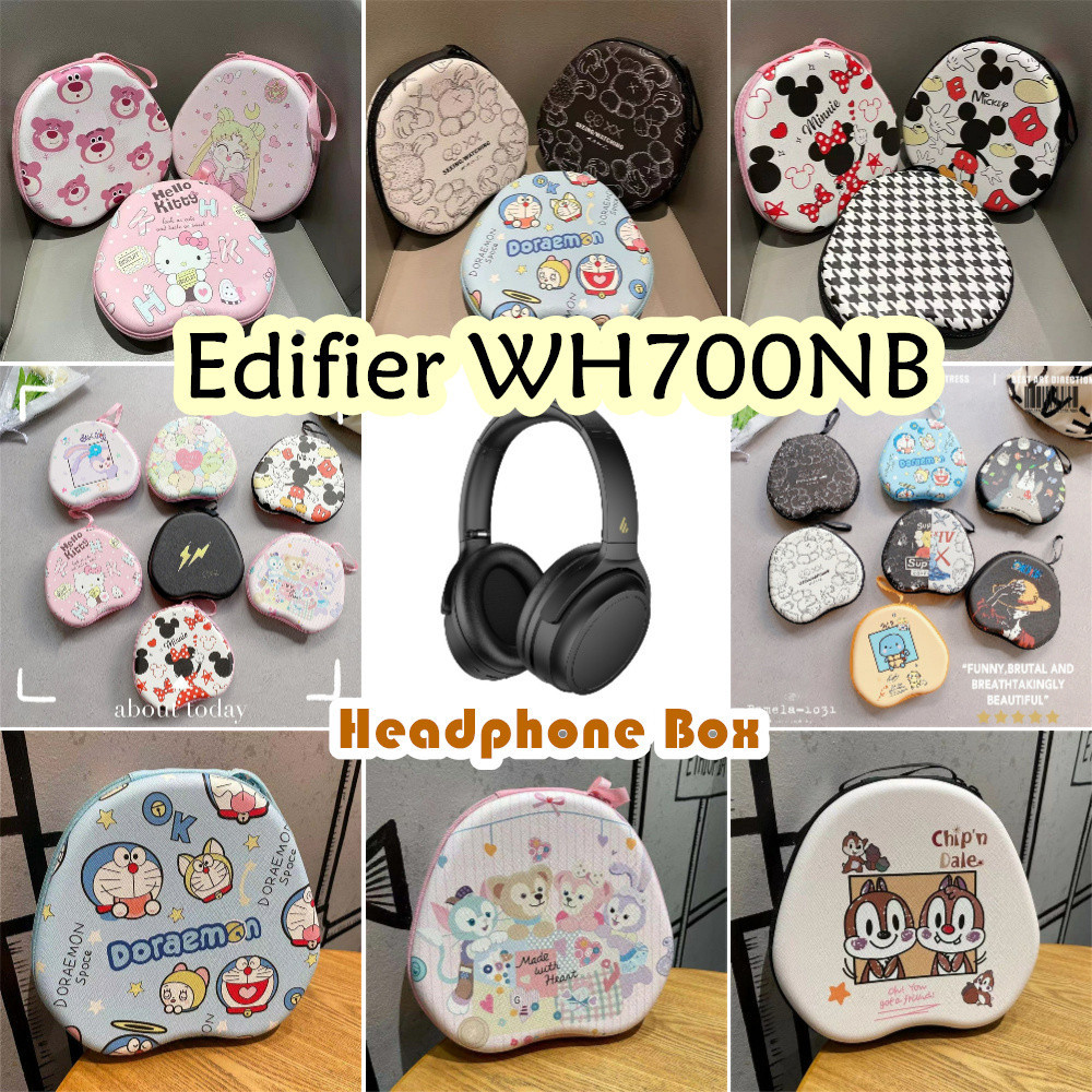 In Stock สําหรับ Edifier WH700NB เคสหูฟังการ์ตูนสร้างสรรค์กระเป๋าเก็บชุดหูฟังกล่องปลอก