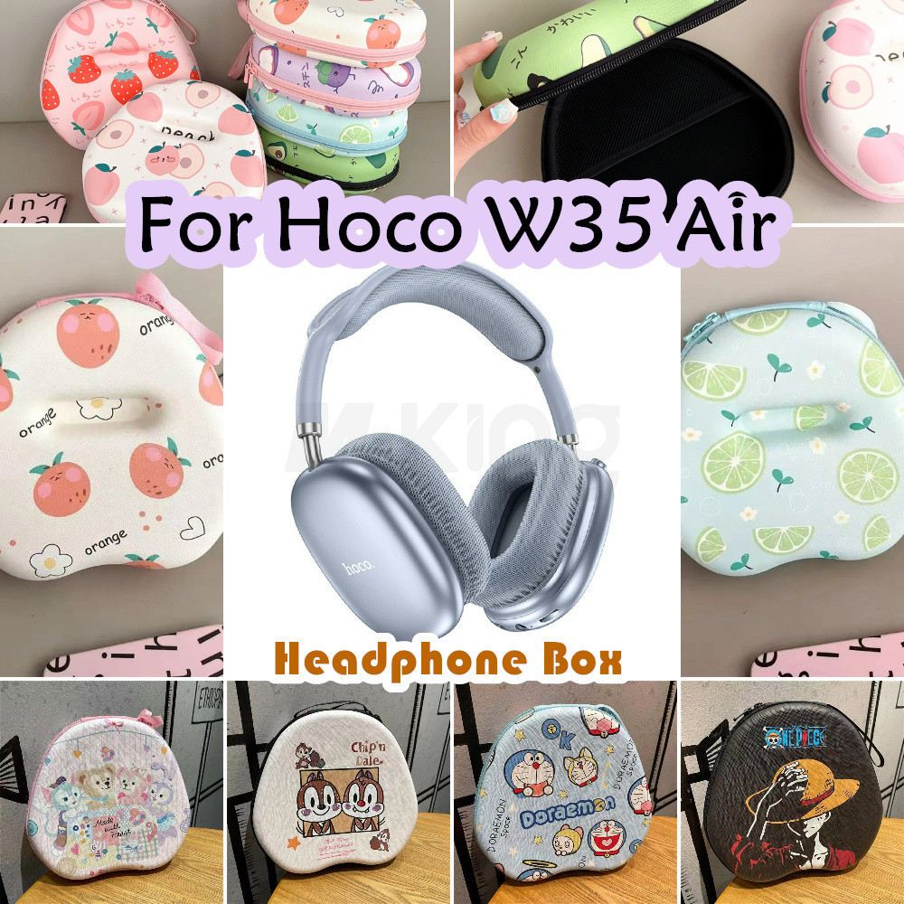 Case Home สําหรับ Hoco W35 Air หูฟังกรณีการ์ตูนนวัตกรรมชุดหูฟังกระเป๋าเก็บปลอกกล่อง