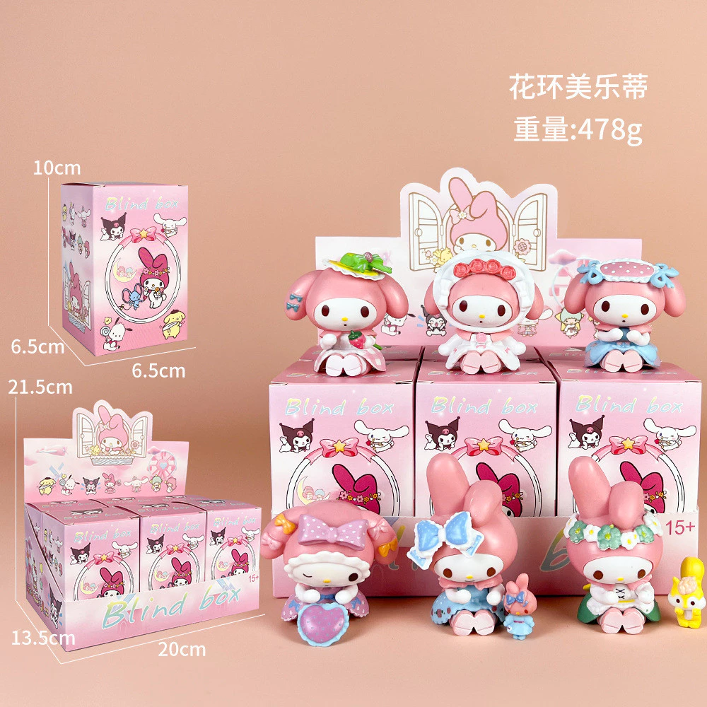 💥 จัดส่งจากประเทศไทย 💥6 ชิ้น/เซ็ตกล่อง การ์ตูนตุ๊กตารุ่นคริสต์มาสของเล่นเค้ก Topper เค้กตกแต่งเครื่องประดับ อะนิเมะ Pvc ของเล่นของขวัญรุ่น Q ตุ๊กตารูปสําหรับเด็ก thumbnail 6