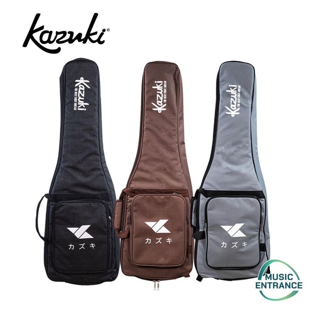 Kazuki DC103-KZ กระเป๋ากีตาร์ไฟฟ้า Kazuki DC103 KZ กระเป๋ากีต้าร์ไฟฟ้า บุฟองน้ำ 12mm