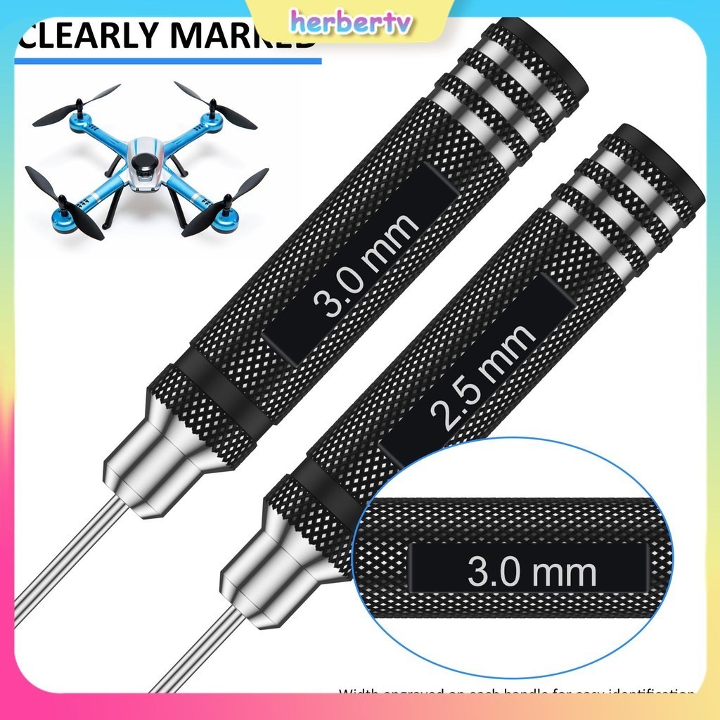 Rc Hex ไขควง 0.9/1.27/1.3/1.5/2.0/2.5/3.0 มม.หกเหลี่ยมไขควง RC Hobby เครื่องมือ Cross Sleeve ประแจ SHOPSBC9378 - รูปที่ 6