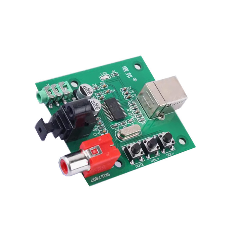 Pcm2704 การ์ดเสียง USB DAC ถอดรหัสอินพุต USB Coaxial Fiber ถอดรหัสการ์ดเสียงไฮไฟ