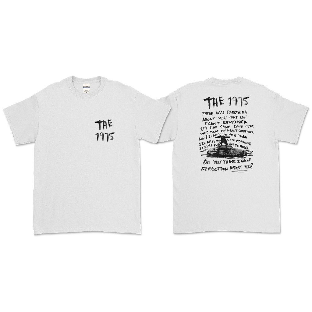 T-Shirtเสื้อยืด ลาย The 1975 - ABOUT YOU (ด้านหน้า และด้านหลัง) S-5XL