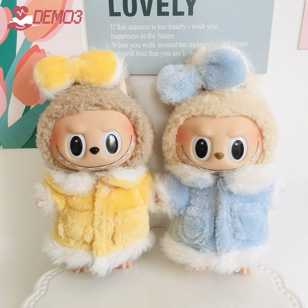 [DEMO3] เสื้อผ้าตุ๊กตา Labubu เวลาเพื่อ Chill Filled ตุ๊กตา Cos เสื้อผ้าตุ๊กตาอุปกรณ์เสริม, ของขวัญทนทาน Handmade Kawaii ตุ๊กตากางเกงสําหรับ 17 ซม. Labubu ตุ๊กตา