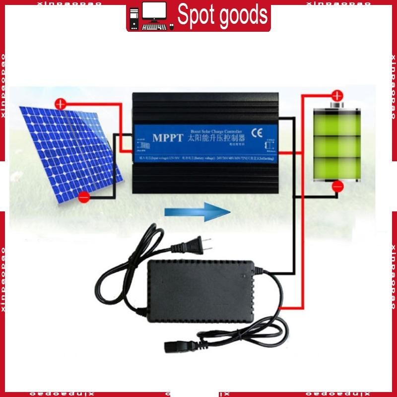 Xi MPPT Boost Solar Charge Controller 300W รถชาร์จตัวควบคุมแรงดันไฟฟ้าที่มีประสิทธิภาพสูงชาร์จ 24 36 48 60 72V