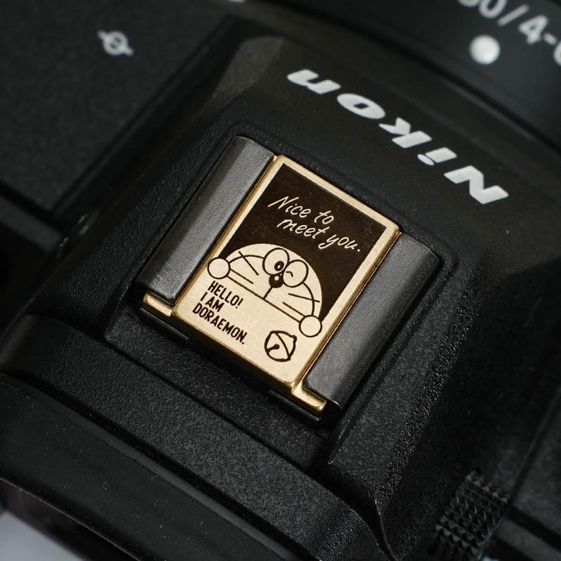ฝาครอบป้องกันรองเท้าร้อนทําจากทองแดงบริสุทธิ์ Nikon ZFz30z50zfcz5z62 ปุ่มชัตเตอร์ที่ระลึกร้อยปีอุปกรณ์เสริมกล้องกล้องรุ่น Canon