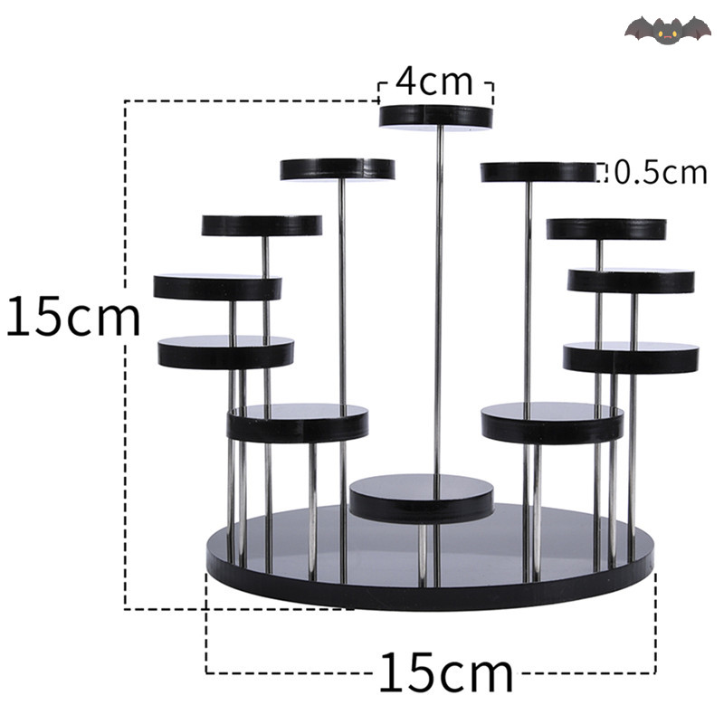 [PE] Cupcake Stand ขาตั้งจอแสดงผลอะคริลิคสําหรับเครื่องประดับเค้กชั้นวางขนมหวาน Party Decor TH