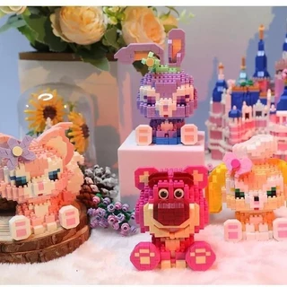 TRเลโก้ตัวต่อการ์ตูนน่ารักๆ กรุงเทพมหานครพร้อมส่งDIY