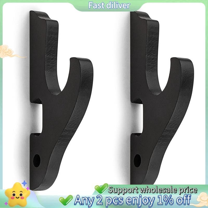 ดาบติดผนัง 2/เซ็ต 1 ชั้น Hook Katana ผู้ถือปรับแขวนสําหรับ Samurai ดาบ Tanto Rapier คอสเพลย์ Rack