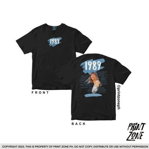 TAYLOR SWIFT SHIRT - 1989 ALBUM by Printzoneph DISTRO T-shirt Online Exclusive streetwear