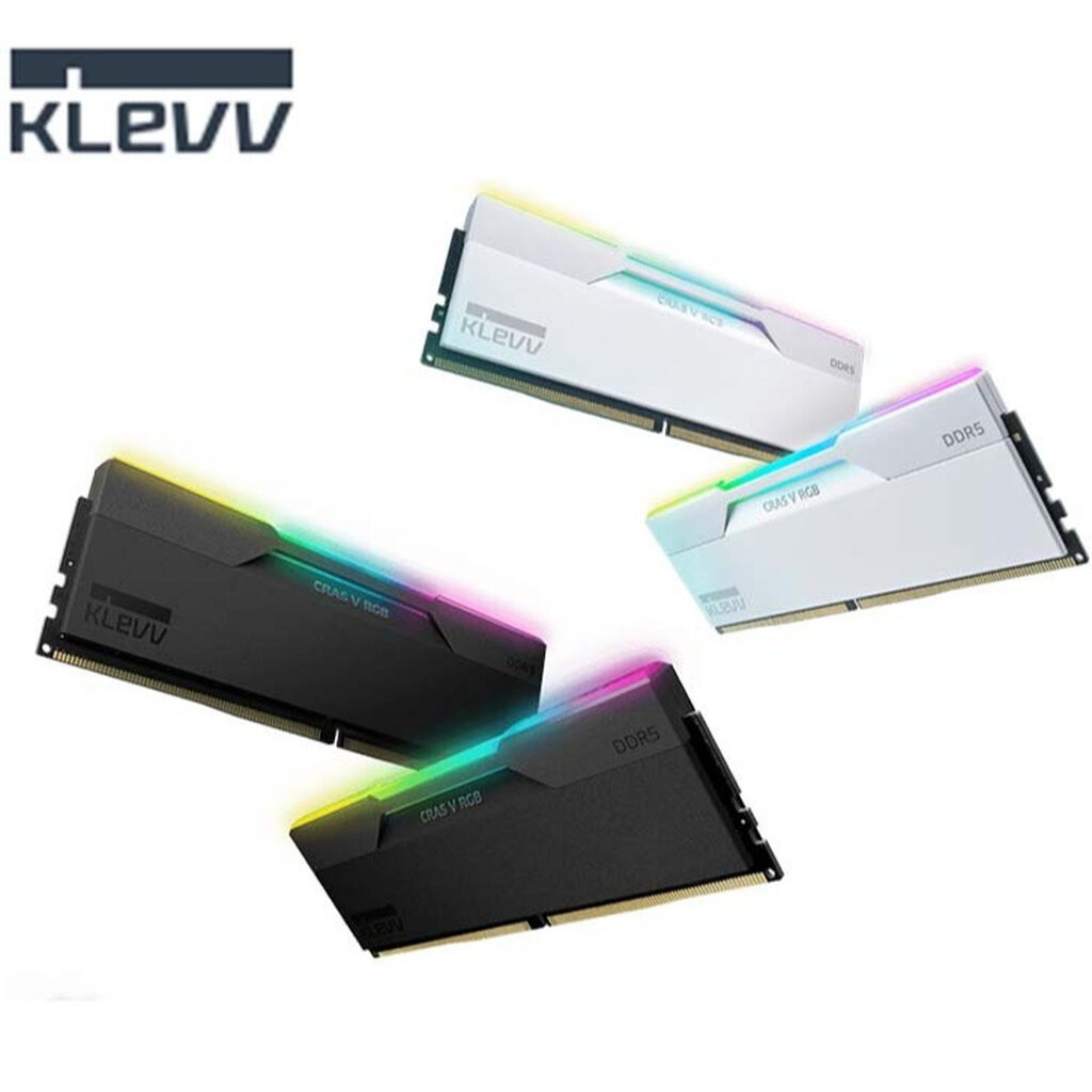 DDR5 KLEVV Cras V RGB 32GB/6000Mhz CL30 Intel XMP 3.0 / AMD EXPO Ready รับประกัน Lifetime ศูนย์ไทย