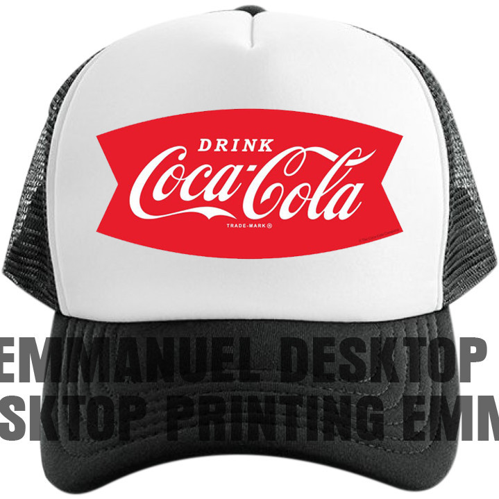 หมวก trucker สำหรับผู้ชายและผู้หญิง-Coca Cola