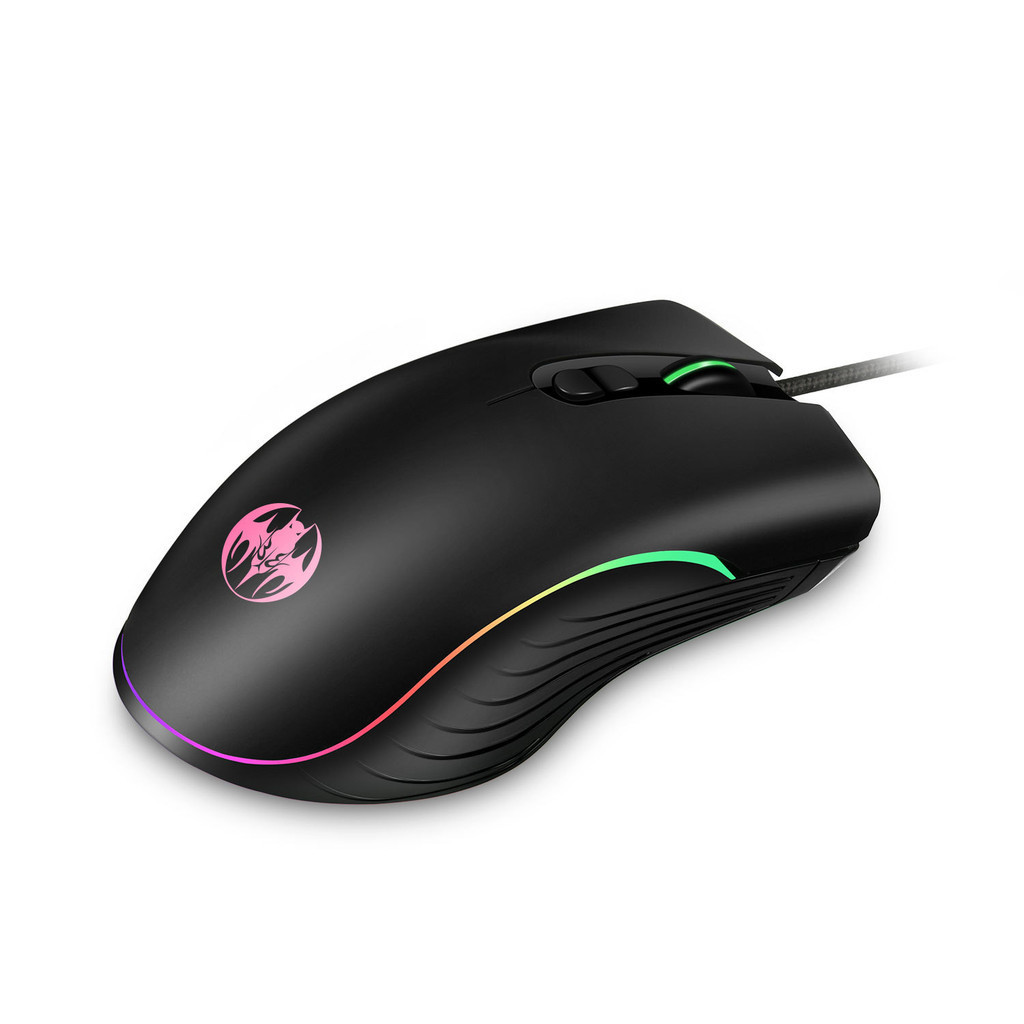 🌸7D Youbat เมาส์สำหรับเล่นเกมแบบมีสาย6 Gear 7200Dpi Mouse Gaming Mouse🚚