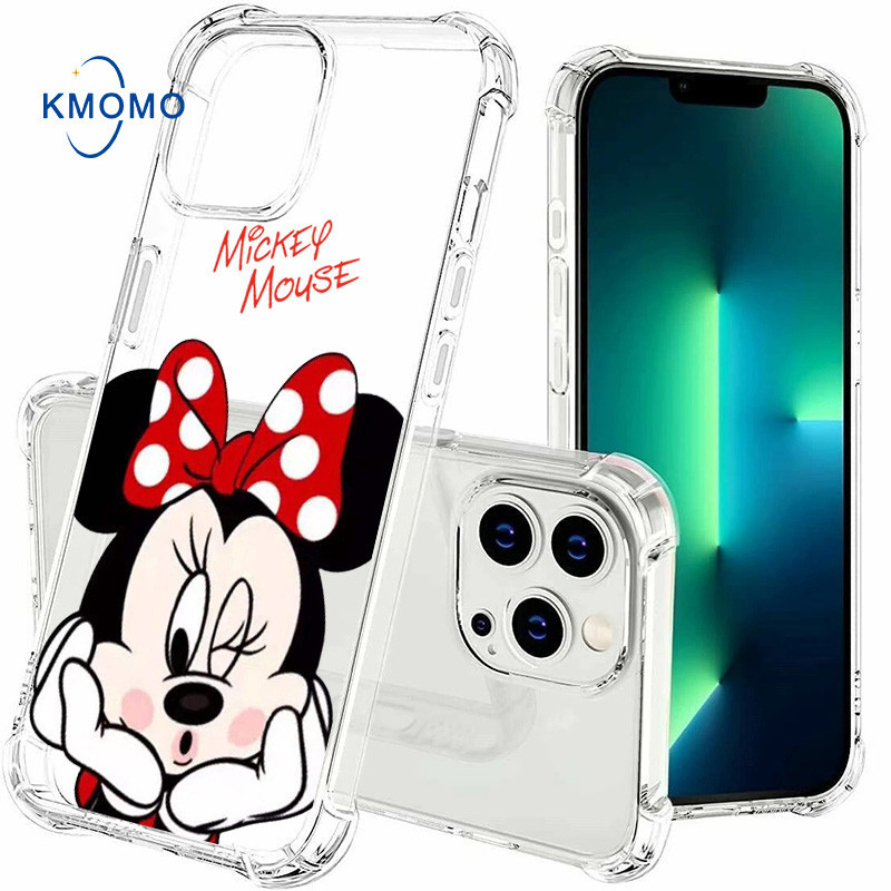 เคส For Samsung หนา TPU เคสใสถุงลมนิรภัยกันกระแทกการ์ตูนน่ารักสำหรับ Galaxy A55 5G A35 A25 A15 A54 A24 4G A34 A14 A53 A23 A13 A33 A73