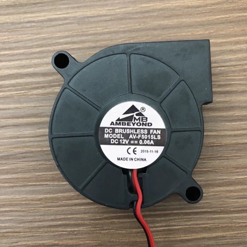 5015 พัดลมที่เงียบสงบเป็นพิเศษ AV-F5015LS 5 ซม. Centrifugal Turbo Blower Humidifier Charger 12 24V