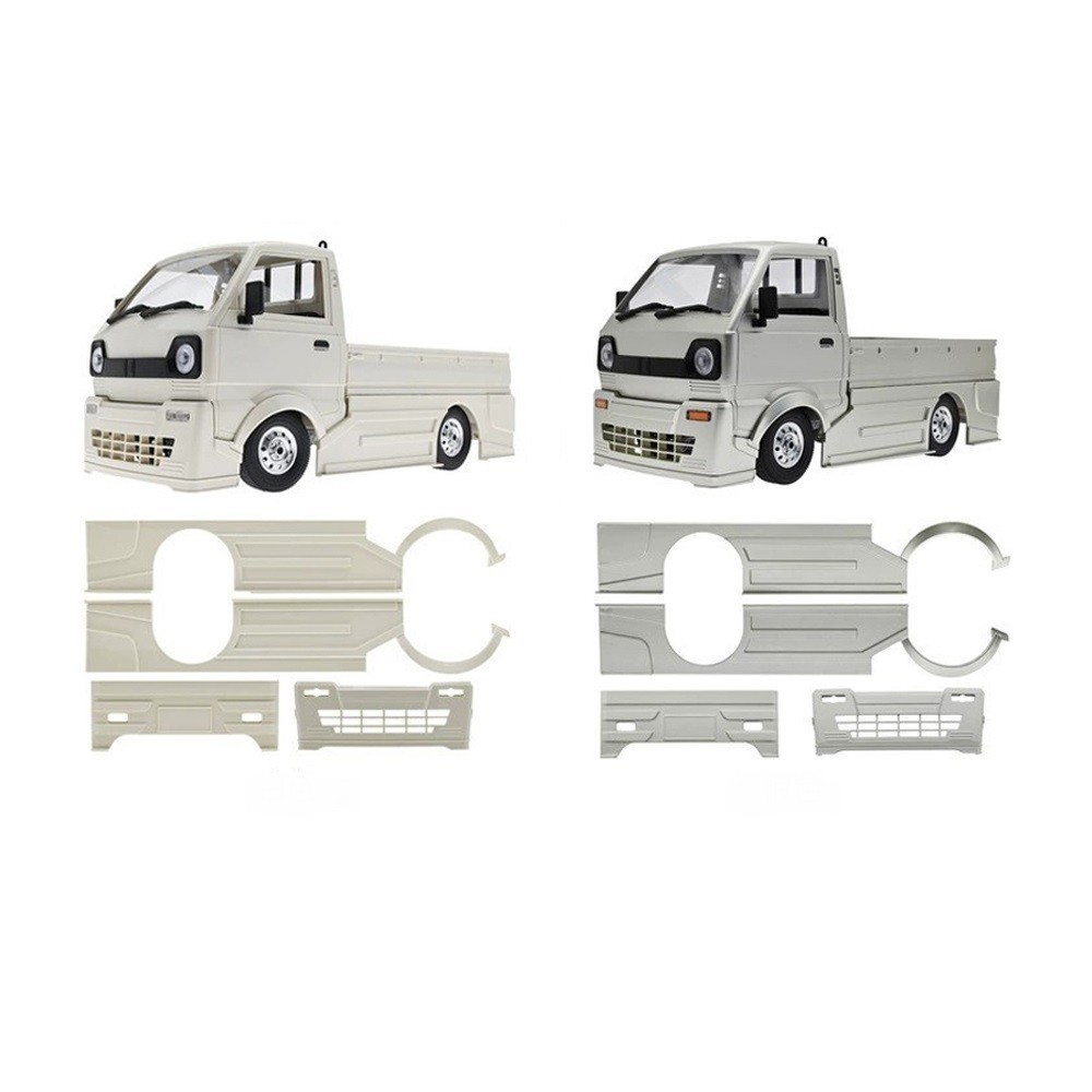 Body Armor ล้อมรอบฝาครอบ DIY อะไหล่อัพเกรดสําหรับ WPL D12 D14 1/10 RC รถ