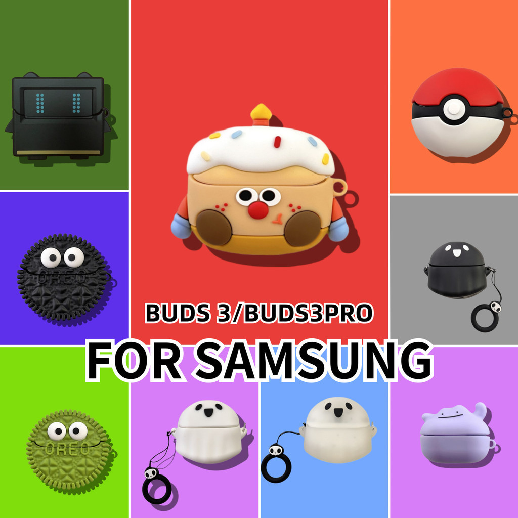 สําหรับ Samsung Galaxy Buds3/Buds 3 pro กันกระแทกหูฟังฝาครอบ Galaxy Buds 3 pro ฝาครอบซิลิโคนกันกระแทก