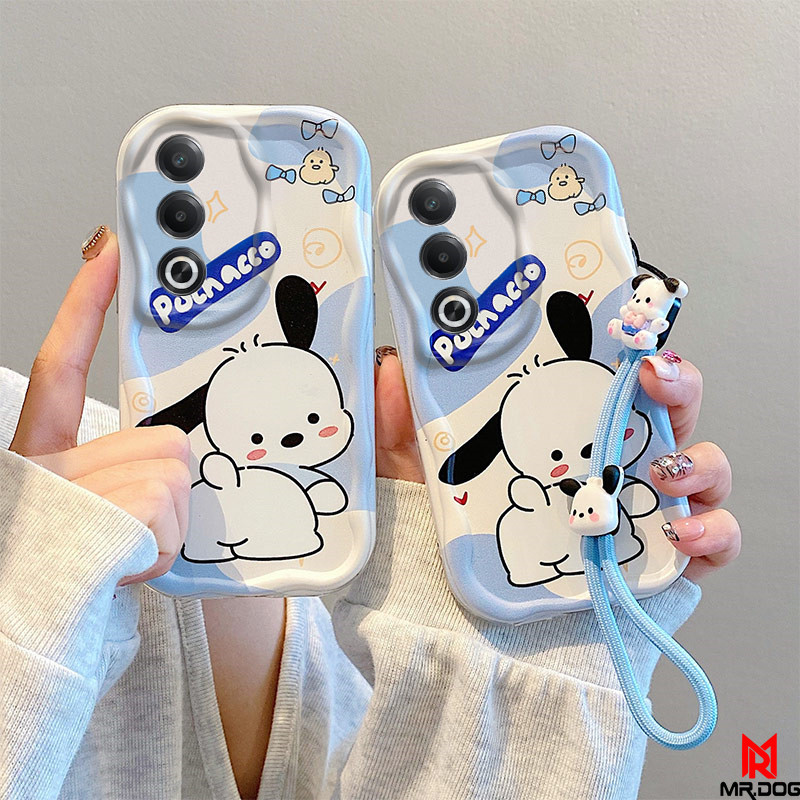 เคส OPPO A3 PRO 5G โทรศัพท์น่ารักป้องกันกรณี + สร้อยข้อมือน่ารัก MR