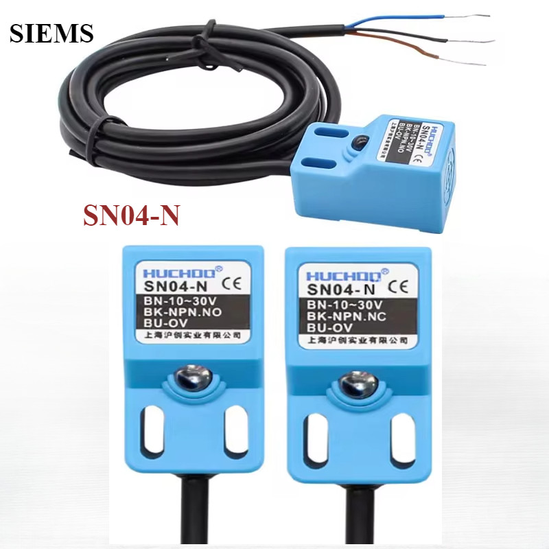 SN04-N Sensor SN04N พร้อมสกรูระยะทางการตรวจจับ 4 มม. Approach NPN ไม่มีสวิตช์ Proximity อุปนัย