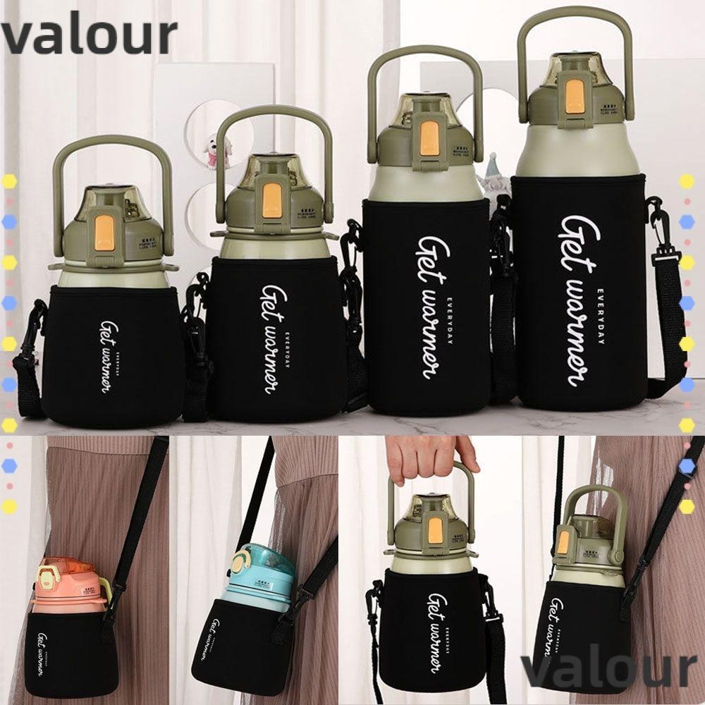 Valour กระเป๋าใส่ขวดน้ํา แบบพกพา พร้อมสายคล้อง