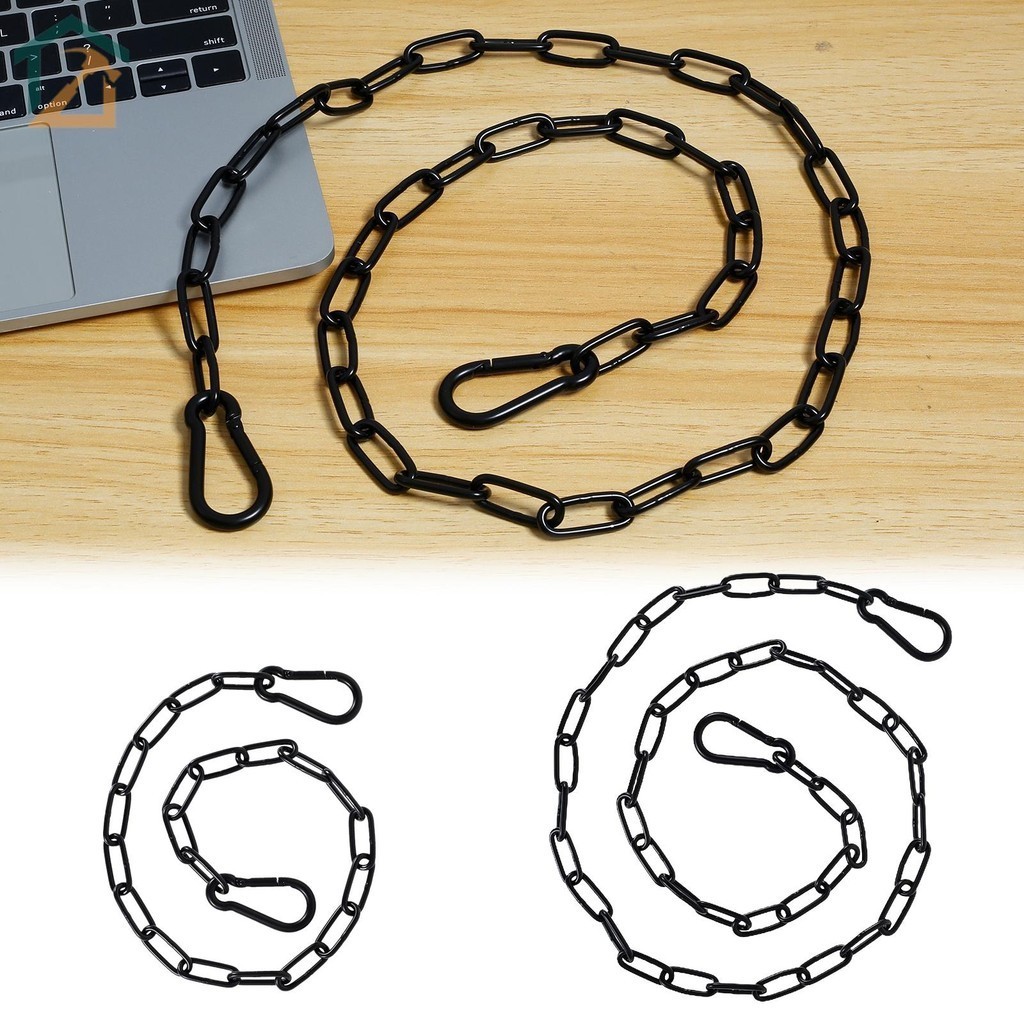 ล็อคโซ่ประตู 20/39 นิ้วโซ่ประตู Link Lock Chain Link Gate Latch พร้อมหัวเข็มขัดสปริง SHOPCYC3612