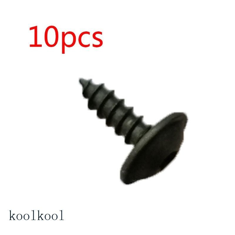 Kool 10 ชิ้นรถสกรูแตะตัวเองบังโคลนสําหรับ Fender Fastener Bolt N90974701