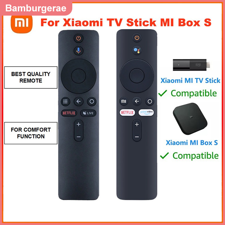 รีโมทใหม่สําหรับ Xiaomi Mi stick/Mi box S / กล่องทีวี MiBox เปลี่ยนรีโมทคอนโทรล XMRM-006 mdz22ab