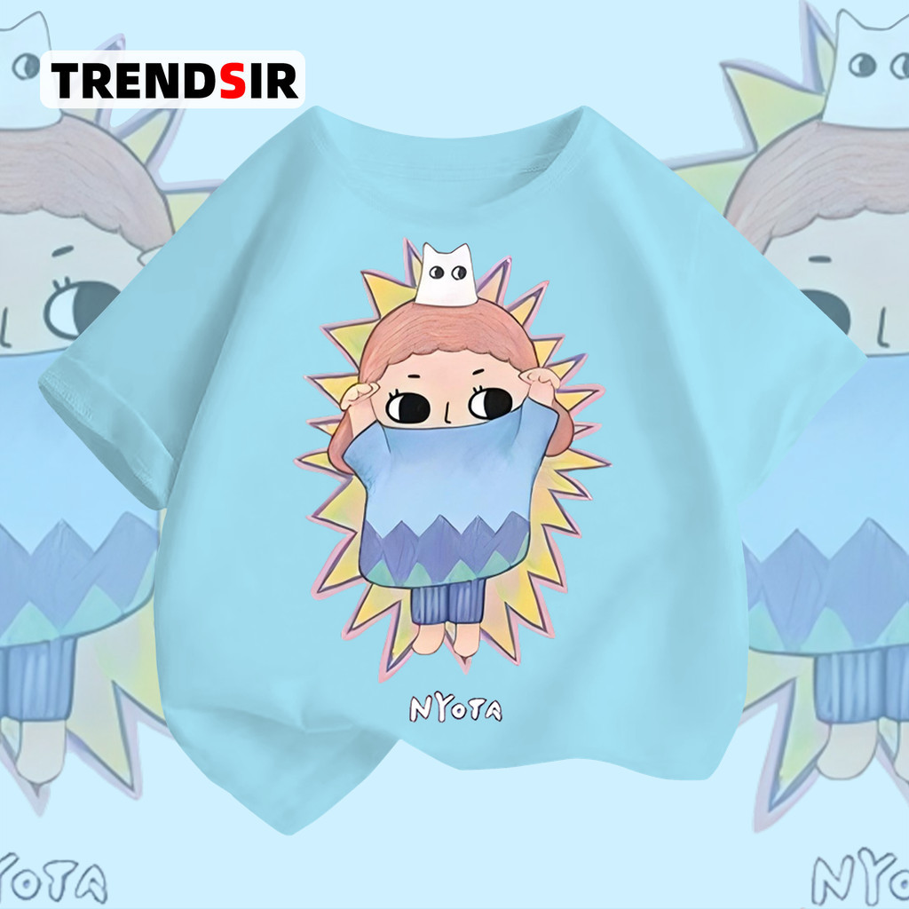 TrendSir พร้อมส่ง เสื้อโอเวอร์ไซส์ เสื้อยืดนิ่ม 100% Cotton 6สี 100-140