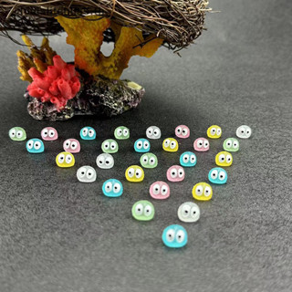 Louislifebliss 10 ชิ้น Luminous Briquettes Elfs สีดํา Sprite…