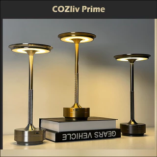 【การจัดส่งไทย】Table Lamp โคมไฟตั้งโต๊ะ LED สามสี แบบไร้สาย เซนเซอร์สัมผัส ชาร์จไฟได้ สําหรับร้านอาหาร โรงแรม บาร์ ห้องนอ