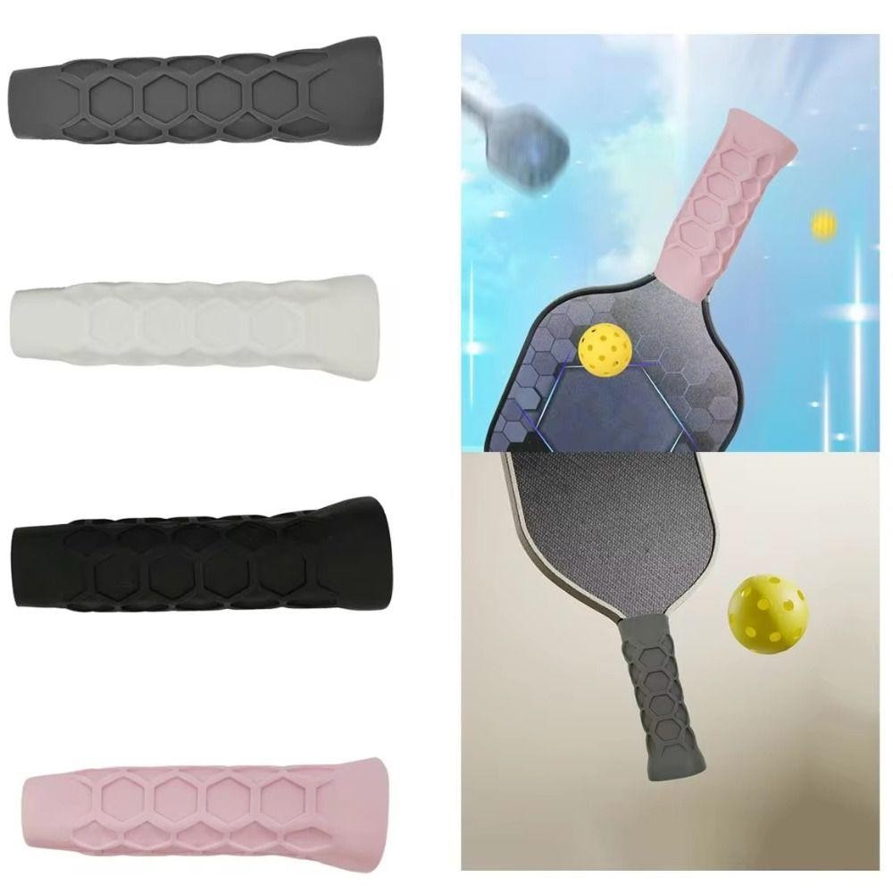Mayshow ซิลิกาเจล Undergrip,ลื่น Padel อุปกรณ์เสริม Pickleball Paddle Grip Cover,นุ่มReusable Handle ซิลิโคน Pickleball Racket Overgrip ราคา ถูกที่สุด ดีลบีเคเค แกลเลอรีภาพที่ 8