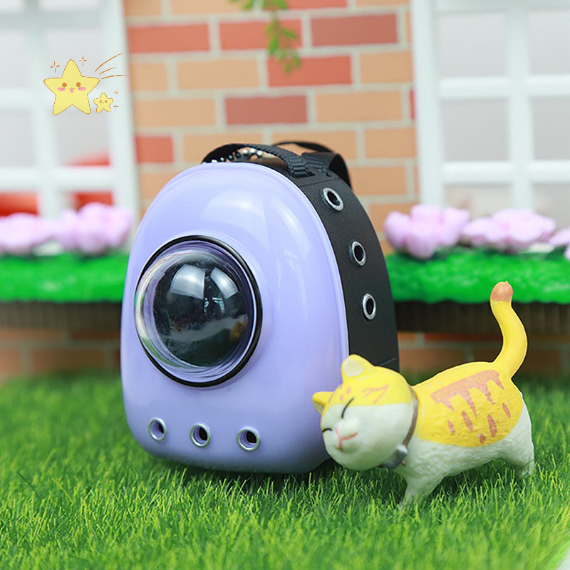 [JBTH] อุปกรณ์ตกแต่งบ้านตุ๊กตา Mini Cat Model Pet Space Bag Doll House Accessories [JB]