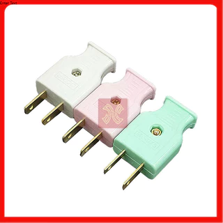 ML-945 ทนความร้อนได้ดี ไม่ละลายง่าย ปลั๊กไฟตัวผู้ คละสี พลาสติกอย่างดี ขาทองเหลือง ทนกระแสไฟฟ้า10A 250V ไฟบ้าน220v