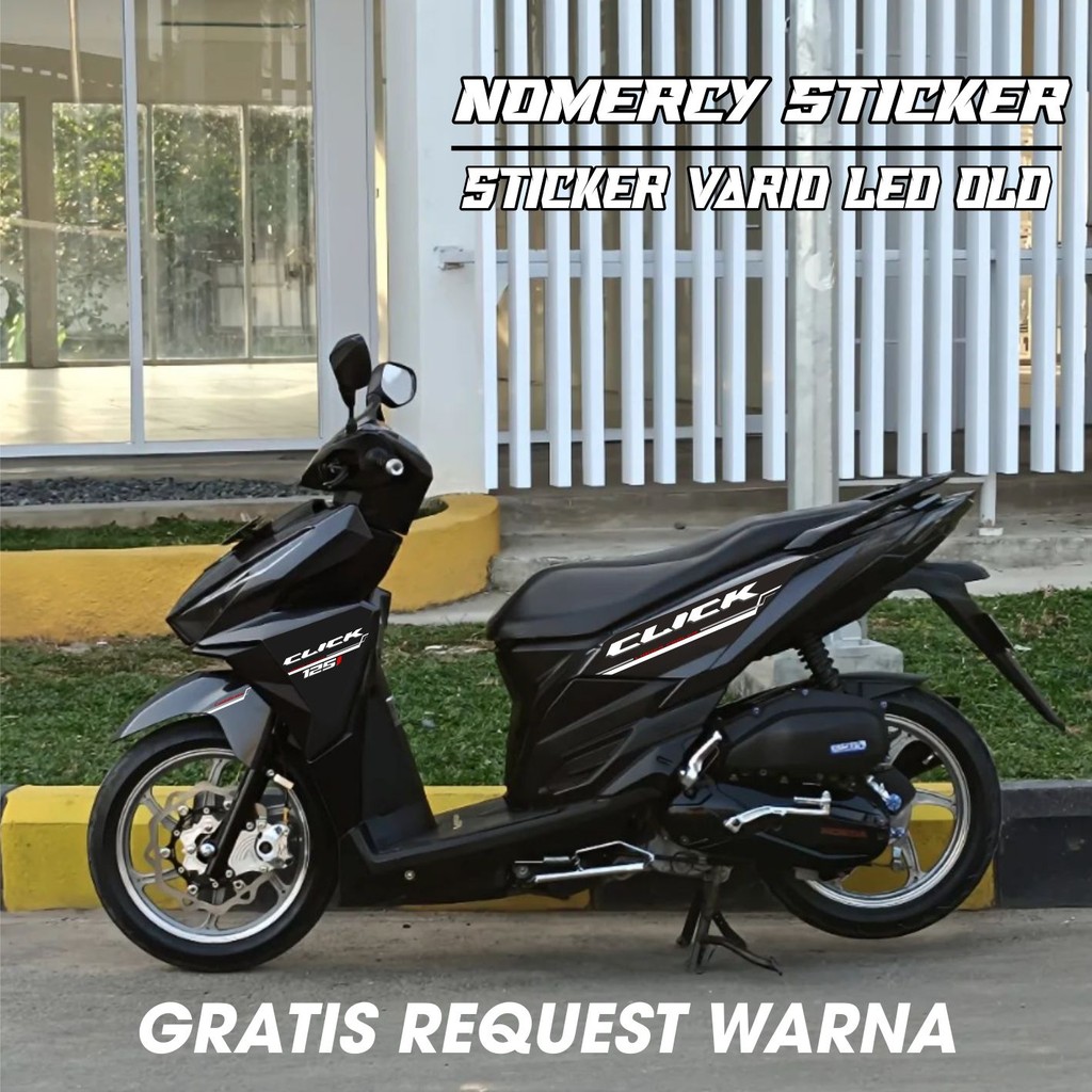 Numbercy Sticker Striping Vario Led Old 125/150 sys new Simple Motif