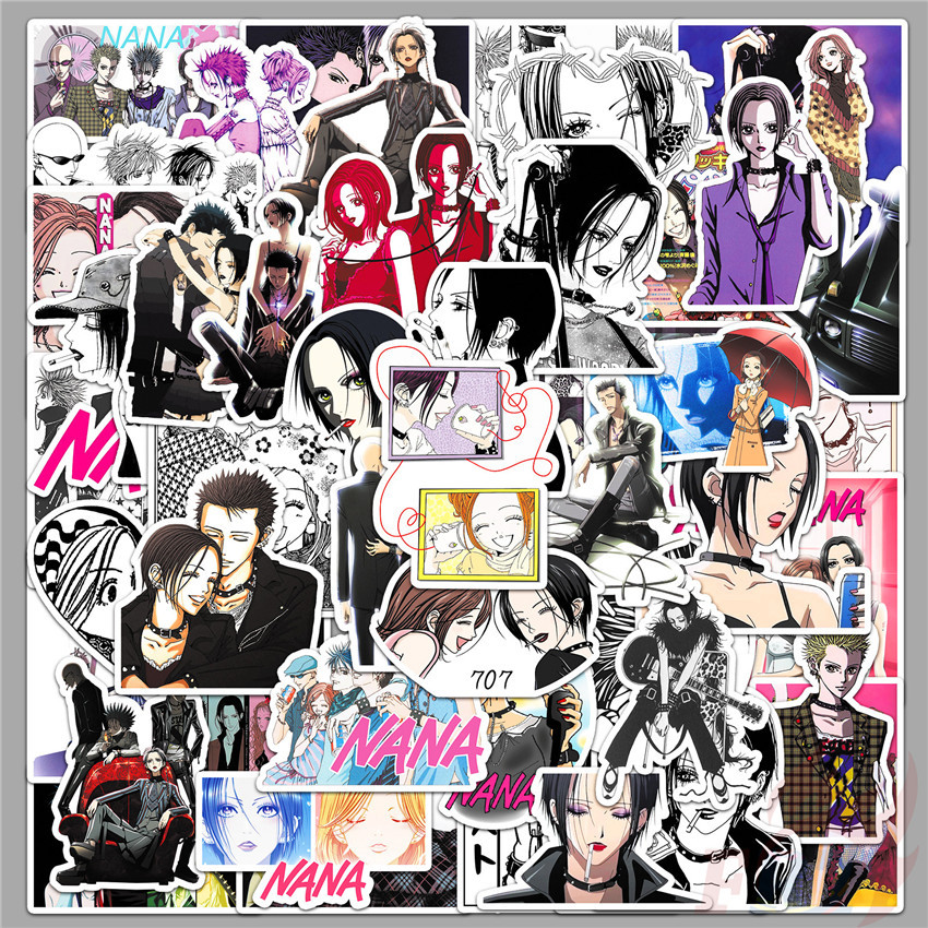 ❉ Nana Series 03 สติ๊กเกอร์การ์ตูนสาว Ai Yazawa ❉ 50 ชิ้น/เซ็ต Oosaki Nana & Komatsu Nana DIY แฟชั่น