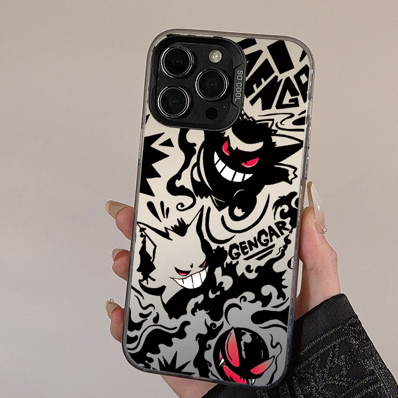 Gengar Pokemon เคส Oppo A38 A15 A12 A3s A5 A7 A16 A17 A35 รูปที่ 6