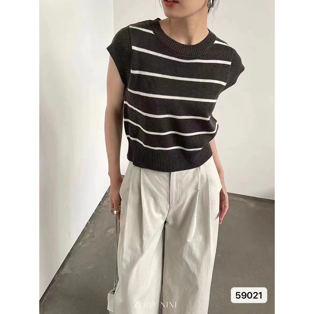 เสื้อสเวตเตอร์ถักผู้หญิงไซส์ใหญ่แฟชั่นเรียบง่ายคอกลมหลวมและบาง
