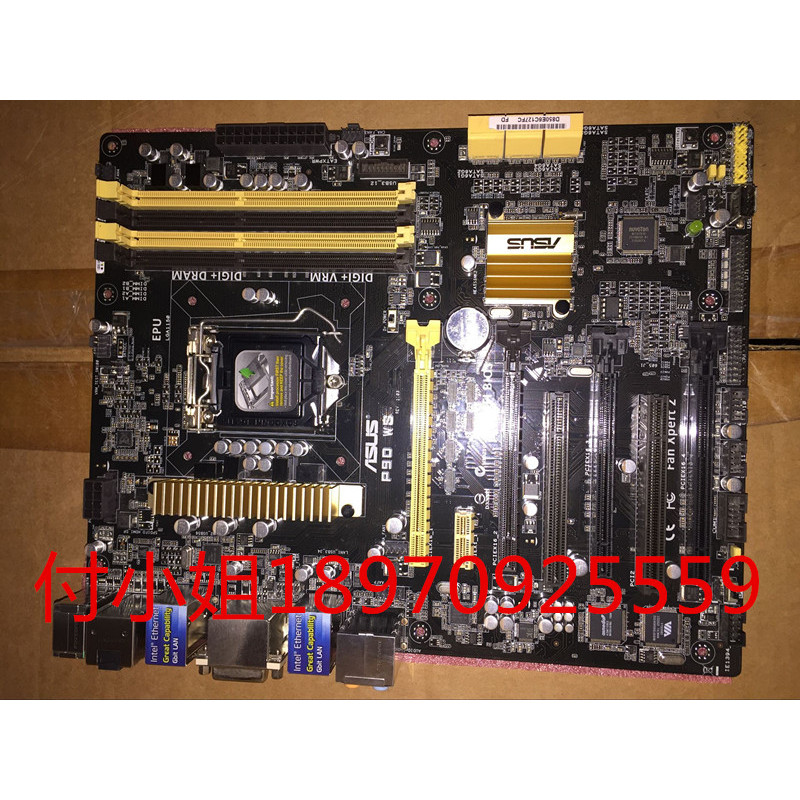 Asus P9D WS เมนบอร์ด 1150 Pin รองรับ I7 4790K 4770 E3 1231 V3 DDR3 หน่วยความจํา