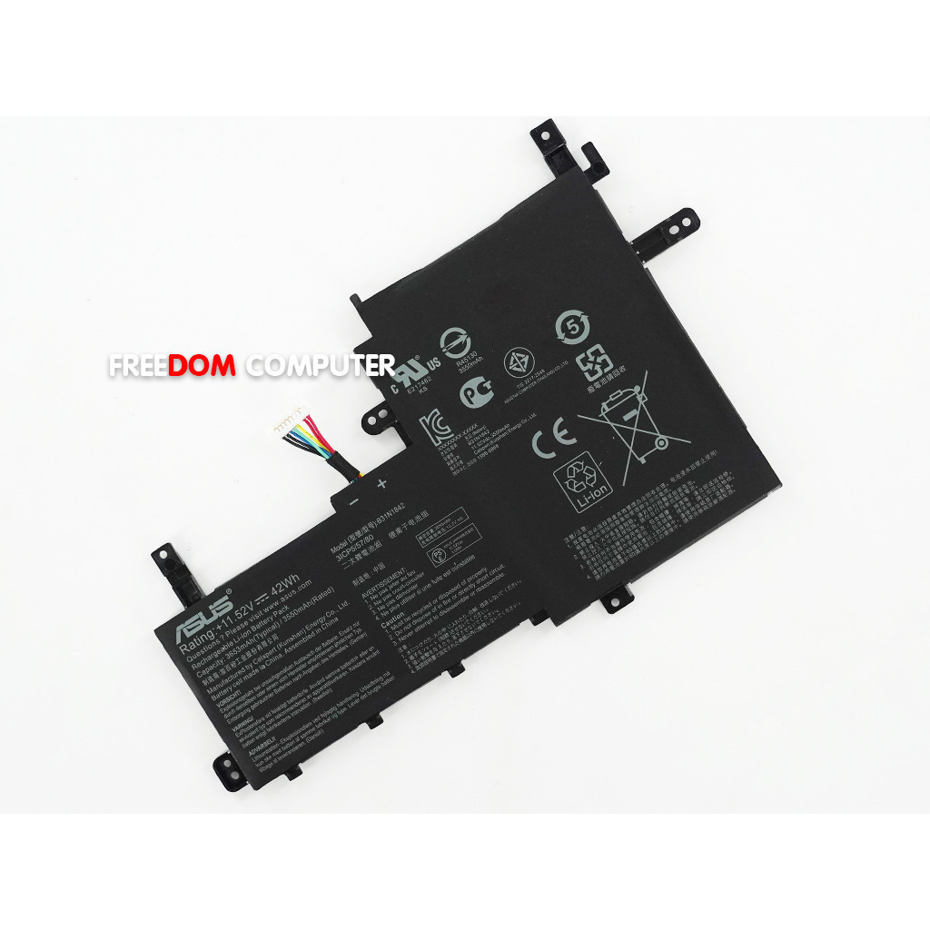 แบตเตอรี่โน๊ตบุ๊ค ASUS B31N1842 ของแท้ BATTERY NOTEBOOK
