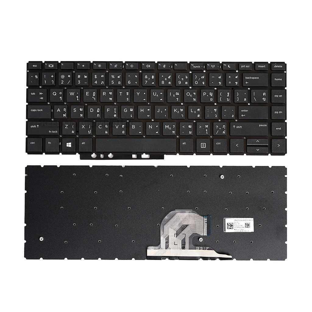 คีย์บอร์ด HP Probook 440 G6 G7 ไทย-อังกฤษ KEYBOARD