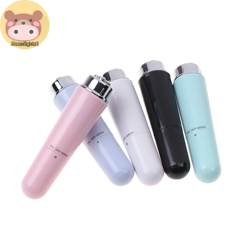 Moonlights1 4 in1 ไฟฟ้า Mini การสั่นสะเทือนนวดปากกา Eye Massager ใบหน้าผิว Lifg Stick EN