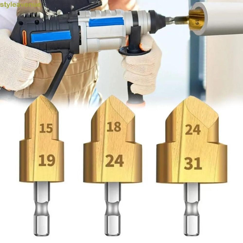 Styleavene อุปกรณ์ปรับท่อน้ํา, Heavy Duty PPR ประปาท่อ Reamer, รั่วซ่อมรูเปิดที่มีประสิทธิภาพเจาะ Conduit Reamer หลุม Shaping