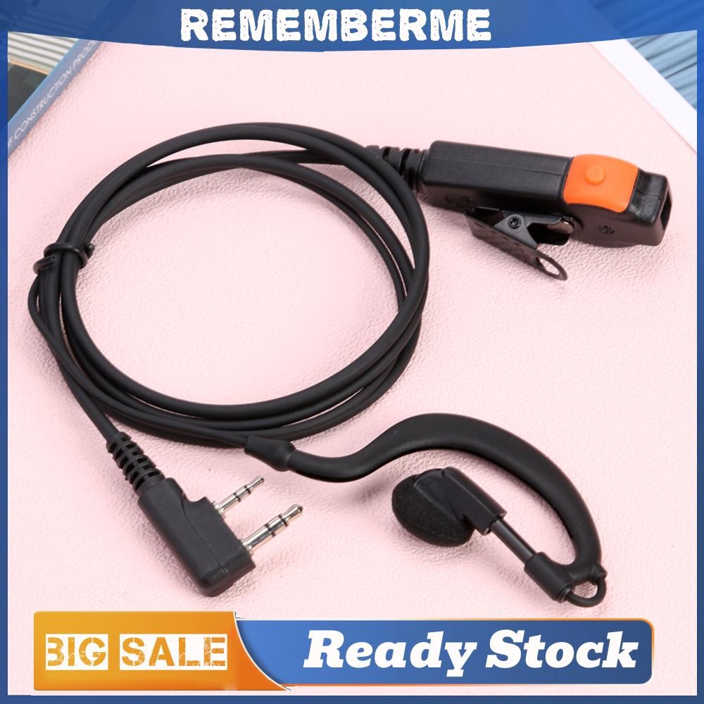 Dual PTT K Walkie Talkie วิทยุหูฟังไมโครโฟนสําหรับ Kenwood 888S TYT