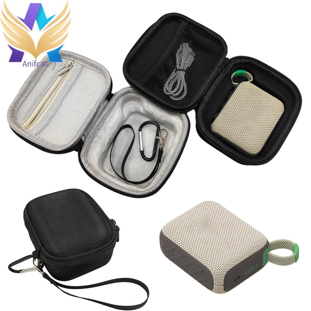 กระเป๋าพกพาแบบแข็งกระเป๋าป้องกันการเดินทางกันกระแทกสําหรับลําโพง JBL Go 4