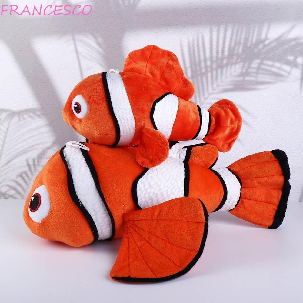 Francesco Nemo Plush ของเล่นอะนิเมะตุ๊กตาตุ๊กตาของเล่นของขวัญ Marlin Nemo ตุ๊กตาของเล่นอะนิเมะตุ๊กตา