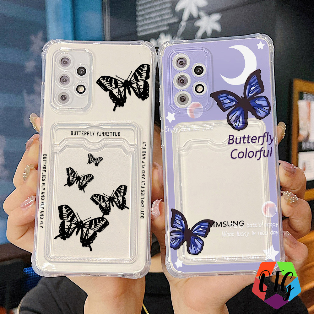 และช่องใส่บัตร เคส for Samsung a55 5g a54 a05s a15 a05 a15 a12 s24 ultra 1 บาท เคสสวยๆ การ์ตูนกราฟฟิตี้ TPU เคสกันกระแทก